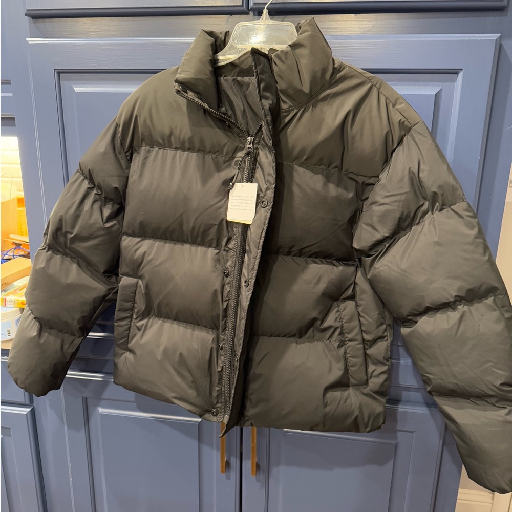 Fabletics black puffer